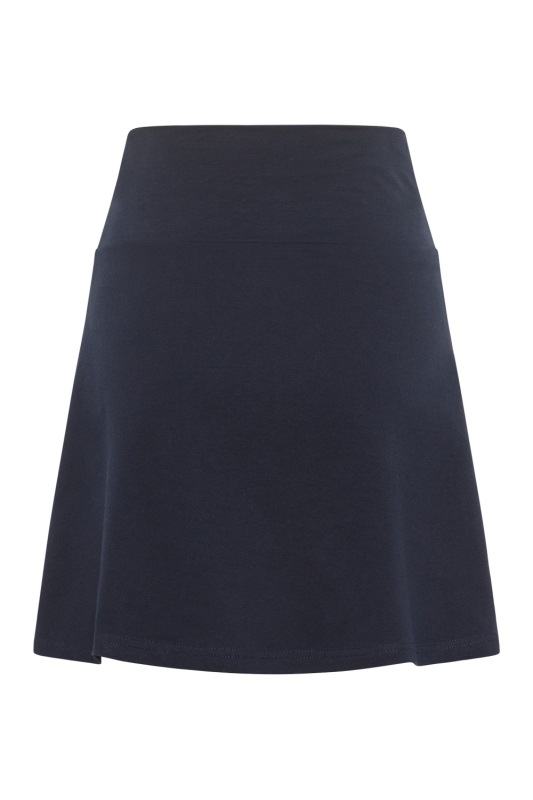 Jersey Rock mit breitem Bund - navy